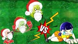 Plants VS Zombies poppy playtime + Santa + Demon Reindeer + Peashooter + Ryuk Animation