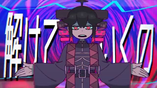 彼女は歌を歌っています。