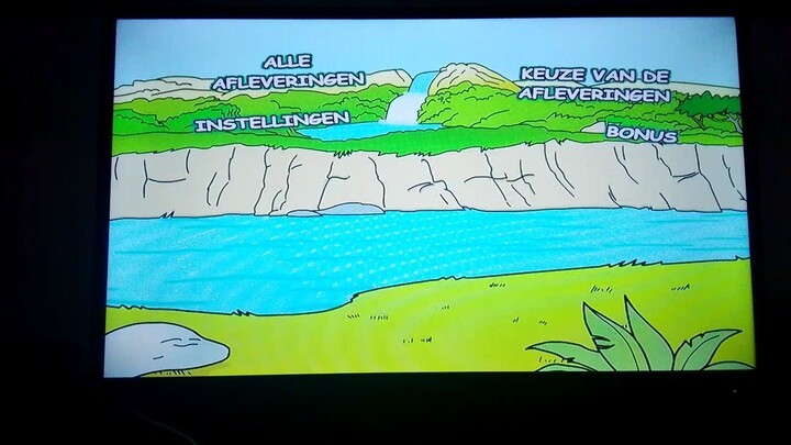 Barbapapa deel 8 de barba-ontdekkingsreizigers dvd menu