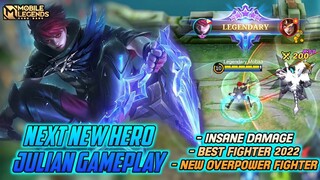 Julian Mobile Legends , Next New Hero Julian Gameplay - Mobile Legends Bang Bang