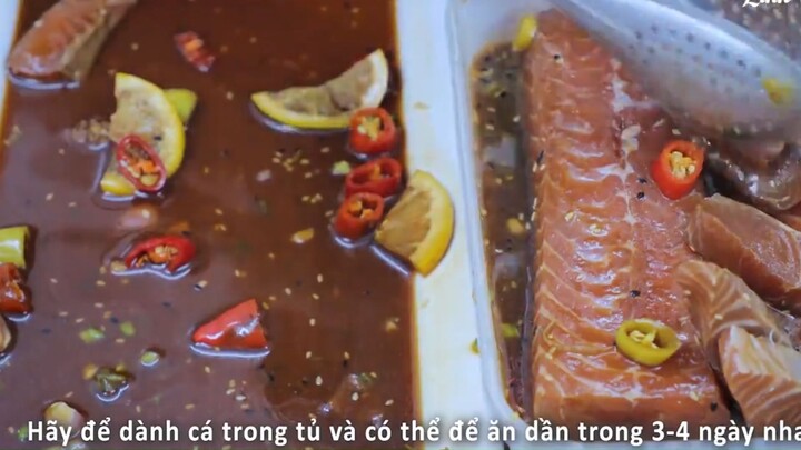Ăn cả thế giới - ăn cá biển theo bếp nhật và việt - |ăn mukbang|