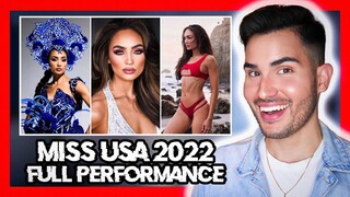 MISS USA 2022 REACTION - R'BONNEY GABRIEL FULL PERFORMANCE - Road to Miss Universe