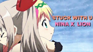 Ship into Reality🥰 | Nina x Lion // Stuck With U [AMV]