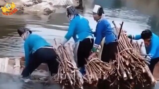 đố bạn biết các bác đang làm gì ?