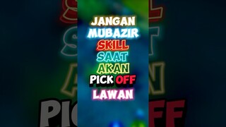 Jangan mubazir skill saat pick off. Lawan ✍️🙌 #contentcreatormlbb #wiamungtzy #roamer #inisiasi