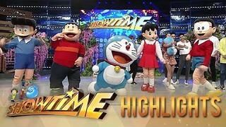 Doraemon & Friends visit the madlang people | It's Showtime