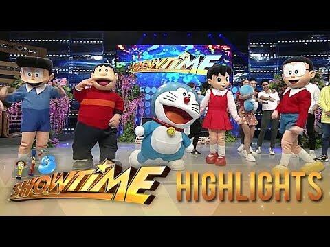 Doraemon & Friends visit the madlang people | It's Showtime