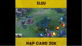 Elsu nạp card 20k