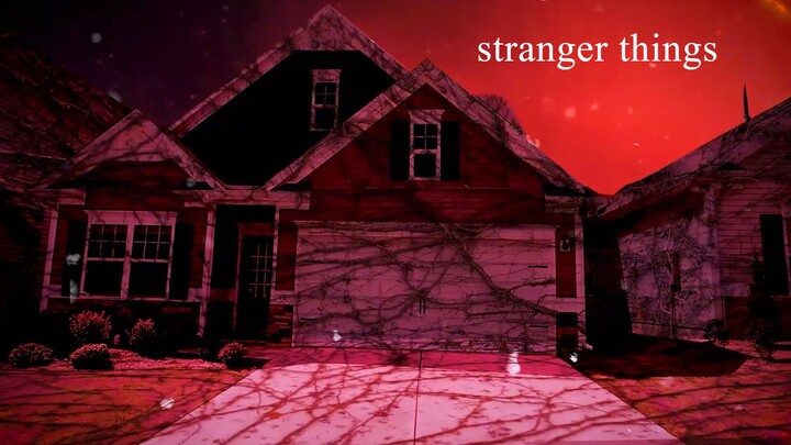 my work in after effect #STRANGER THINGS