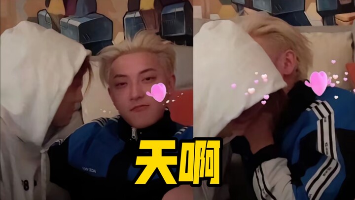 Lu Han instantly quelled Huang Zitao’s anger—once they started “sticking together,” all the fuss jus
