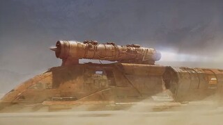 外星沙漠有辆战斗列车，全副武装如要塞，满车财宝让人眼红【科幻Fans 布玛】《星球大战》衍生剧，《波巴·费特之书》第一季第二集