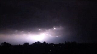 Thunder storm in Mumbai India 2025 May
