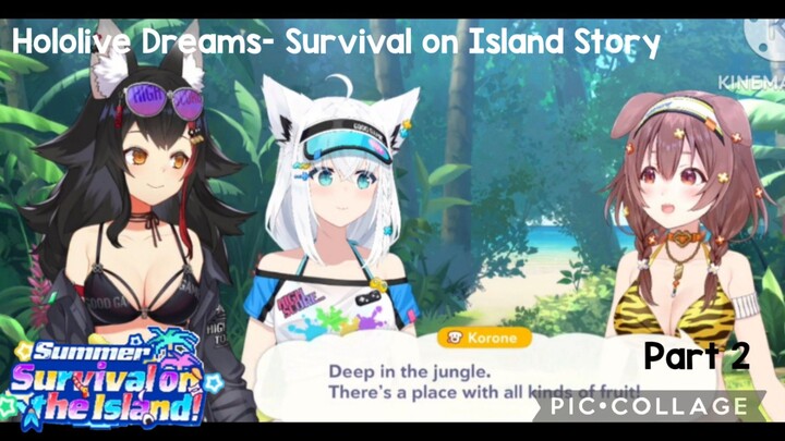 Hololive Dreams: Survival on Island Story Part 2