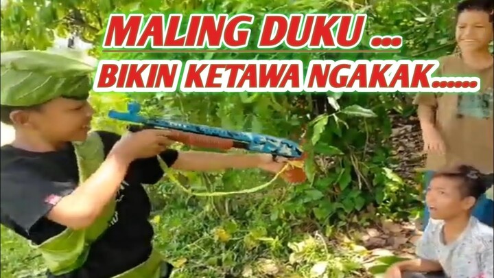 Terciduk Mencuri (Video Lucu 2020 Desa Muara Lawai)