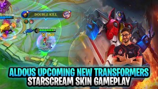 Duo With MobaZane | Aldous Transformers Skin Starscream Gameplay | Mobile Legends: Bang Bang