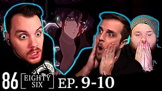 86 Eighty Six Episode 9 and 10 REACTION || Group Anime Reaction