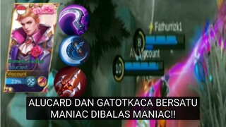 MANIAC DIBALES MANIAC!!! ALUCARD & GATOTKACA MENGGOYANGKAN LAND OF DAWN!! :#bestofbest