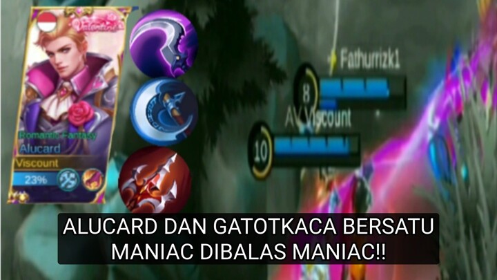 MANIAC DIBALES MANIAC!!! ALUCARD & GATOTKACA MENGGOYANGKAN LAND OF DAWN!! :#bestofbest