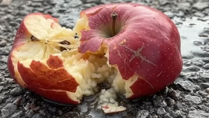 A Car Runs Over an Apple 🍎🚗 | Satisfying Crush