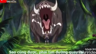 Ace và Luffy gặp đồ ăn là thịt