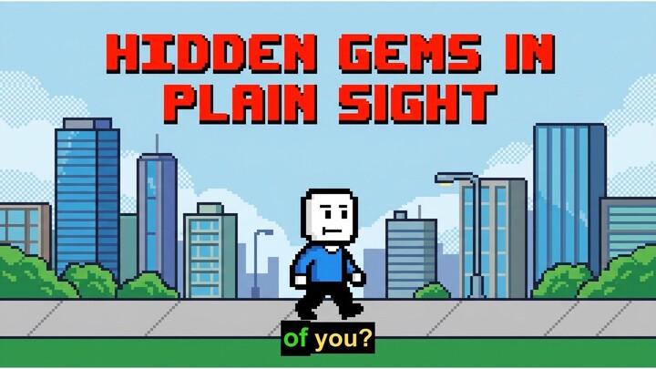 ENGLISH Voice CHINESE SUB You Probably Missed These Hidden Details… 👀 | Pixel Art Secrets 👀🎮
