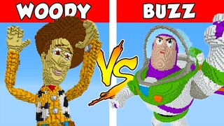 WOODY vs BUZZ LIGHTYEAR – PvZ vs Minecraft vs Smash