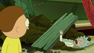 Morty: "The second seat is the toilet!"