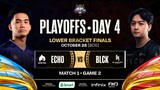 MPL PH S12 - LOWER BRACKET FINALS - ECHO vs BLCK  - GAME 2