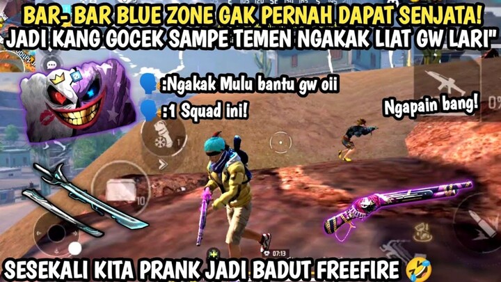 BARBAR DI BLUE ZONE JADI TUKANG GOCEK MUSUH KARNA GA ADA SENJATA
