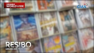 Bentahan ng mga pirated na DVD, talamak pa rin pala?! | Resibo