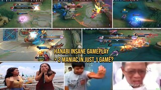 Mobile Legends Hanabi Full gameplay +2 maniac - Master kalbs TV