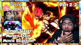 Demon Slayer: Mugen Train Movie Reaction Part 2/2 | RENGOKU VS AKAZA IS LIKE LITERAL GODS CLASHING!!