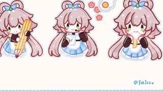 [meme]Con trỏ chuột Tianyi-(động) siêu dễ thương🍬