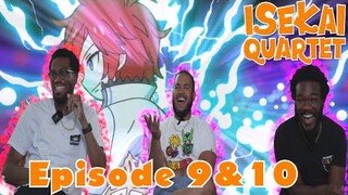 Class A Joins the Fray!| Isekai Quartet Episode 9 & 10 Reaction