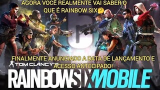 DATA DE LANÇAMENTO, REQUISITOS PARA BAIXAR, PERSONAGENS, CROSS PLAY, MAPAS | Rainbow Six Mobile