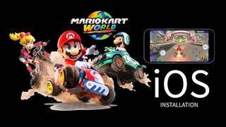 Install Mario Kart World on iPhone