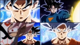 Every Ultra Instinct Transformation scene in Dragon Ball Heroes