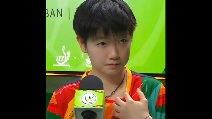 【Sun Yingsha】Finally figured out what Coach Sha loves to listen to!!! I’ve mastered it～