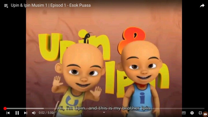 upin ipin musim 1 episode 1