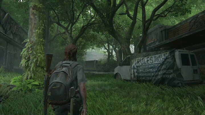 the last of us menelusuri hutan rawa