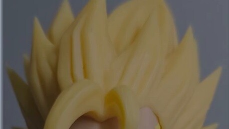 [Dragon Ball SHF Pihak Ketiga] Udang Minyak!! Unboxing Paket Aksesori Patung Kepala Vegito Tiga Warn