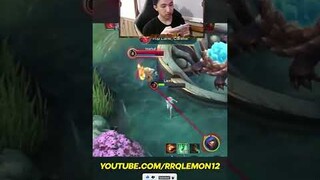 Moment Lucu Dan Musuh Yang Aneh Waktu Streaming - #shorts #lemon #mobilelegends