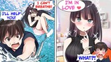 I Save A Hot Girl & She Invites Me To Her House For Something Special (RomCom Manga Dub)