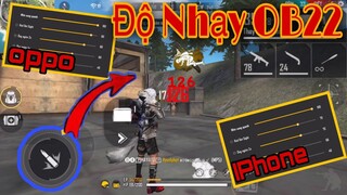 Độ Nhạy OB22 Mới Nhất Kéo Tâm AuTo HeadShot Dành Cho Tất Cả Các Dòng Điện Thoại OPPO SAMSUNG IPHONE