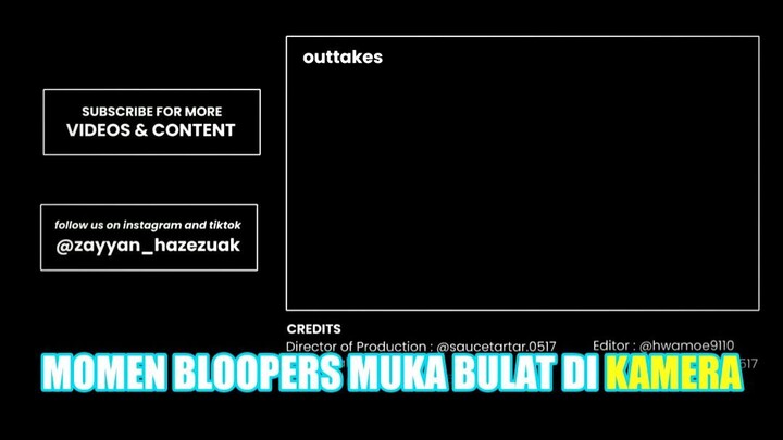 Momen Bloopers Muka Bulat di Kamera
