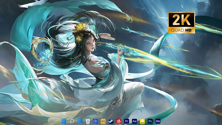 Berbagi wallpaper dinamis "Sun Hanhua-Wing Ling Show" 2K