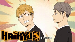 Miya Twins Being Funny For 6 Minutes || Haikyuu Season 4 Funny Moments