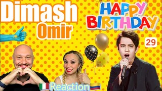 🎂Happy Birthday Dimash - Omir - 🇮🇹 Italian Reaction
