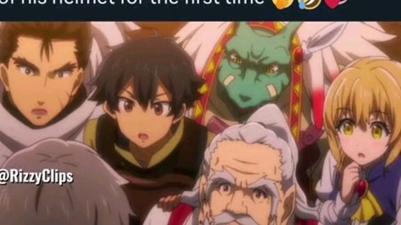 goblin warrior face reveal😮 #anime #rizz #fyp