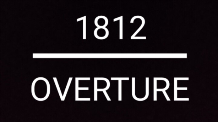 1812 OVERTURE Dari: Tchaikovsky